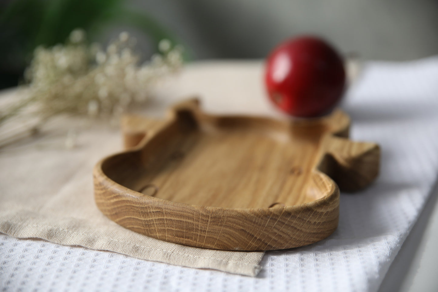 Wooden Plate For Kids - Bull