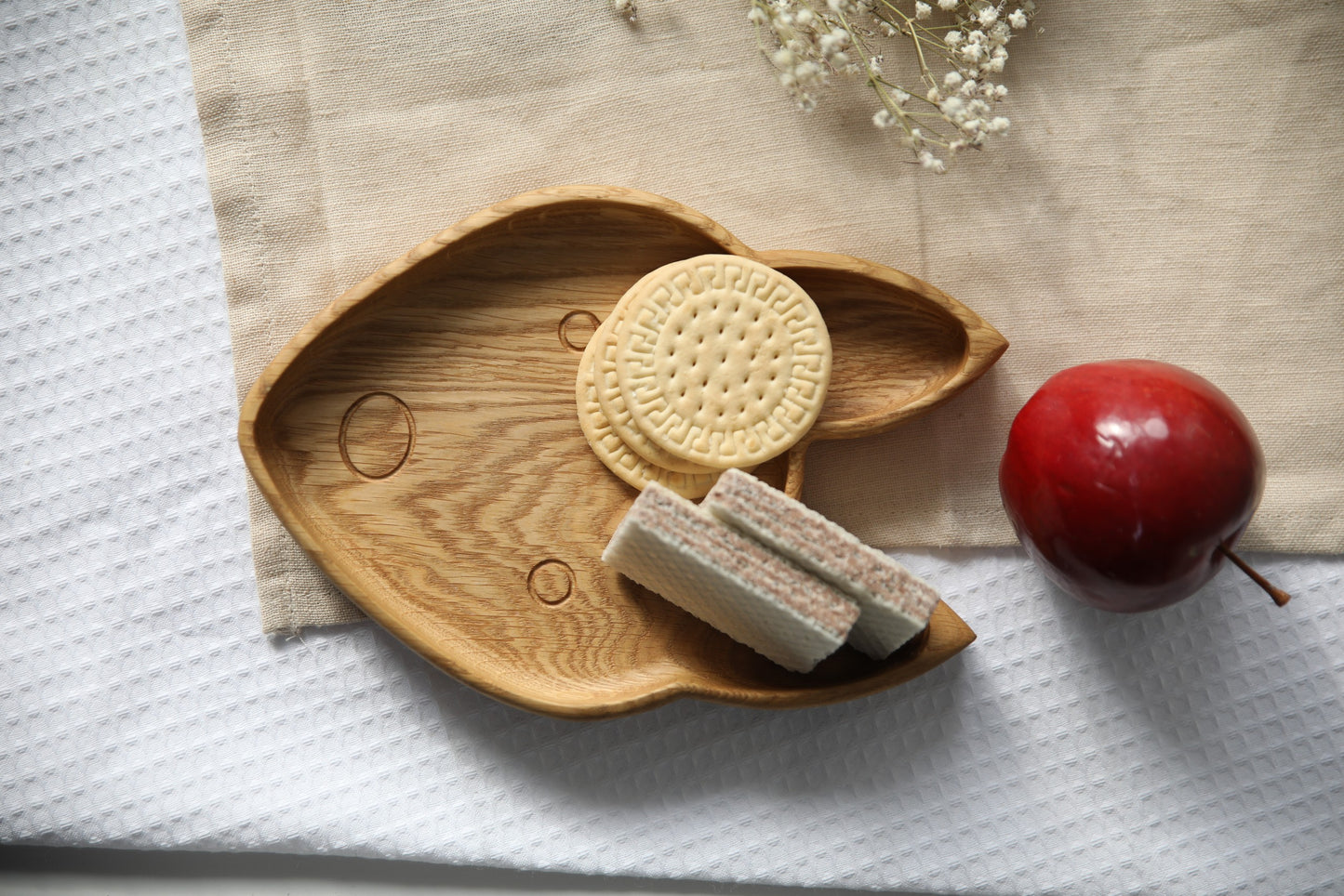 Wooden Plate For Kids - Fox