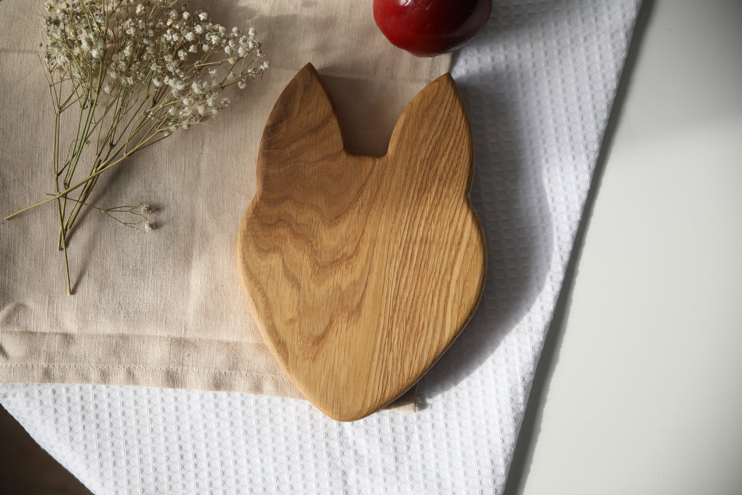 Wooden Plate For Kids - Fox